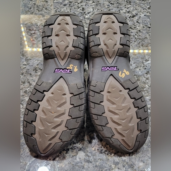 Teva Women's Sandals in Gray and Purple - Picture 3 of 12